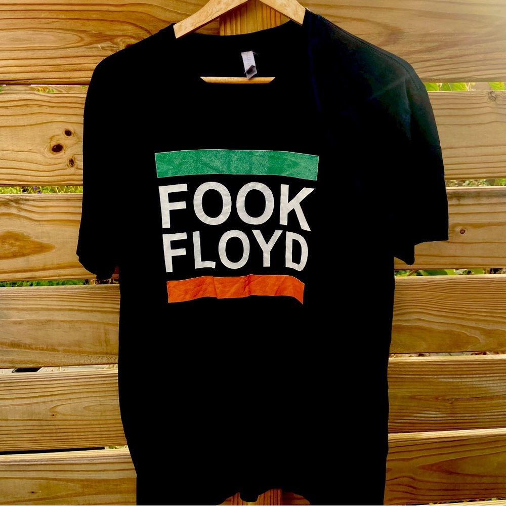 Men's Large Black Connor McGregor Fook Floyd Mayweather Teeshirt